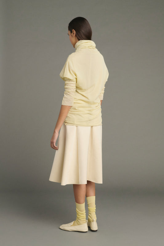 T-shirt Lisia - Pale Yellow - Cotton - Women
