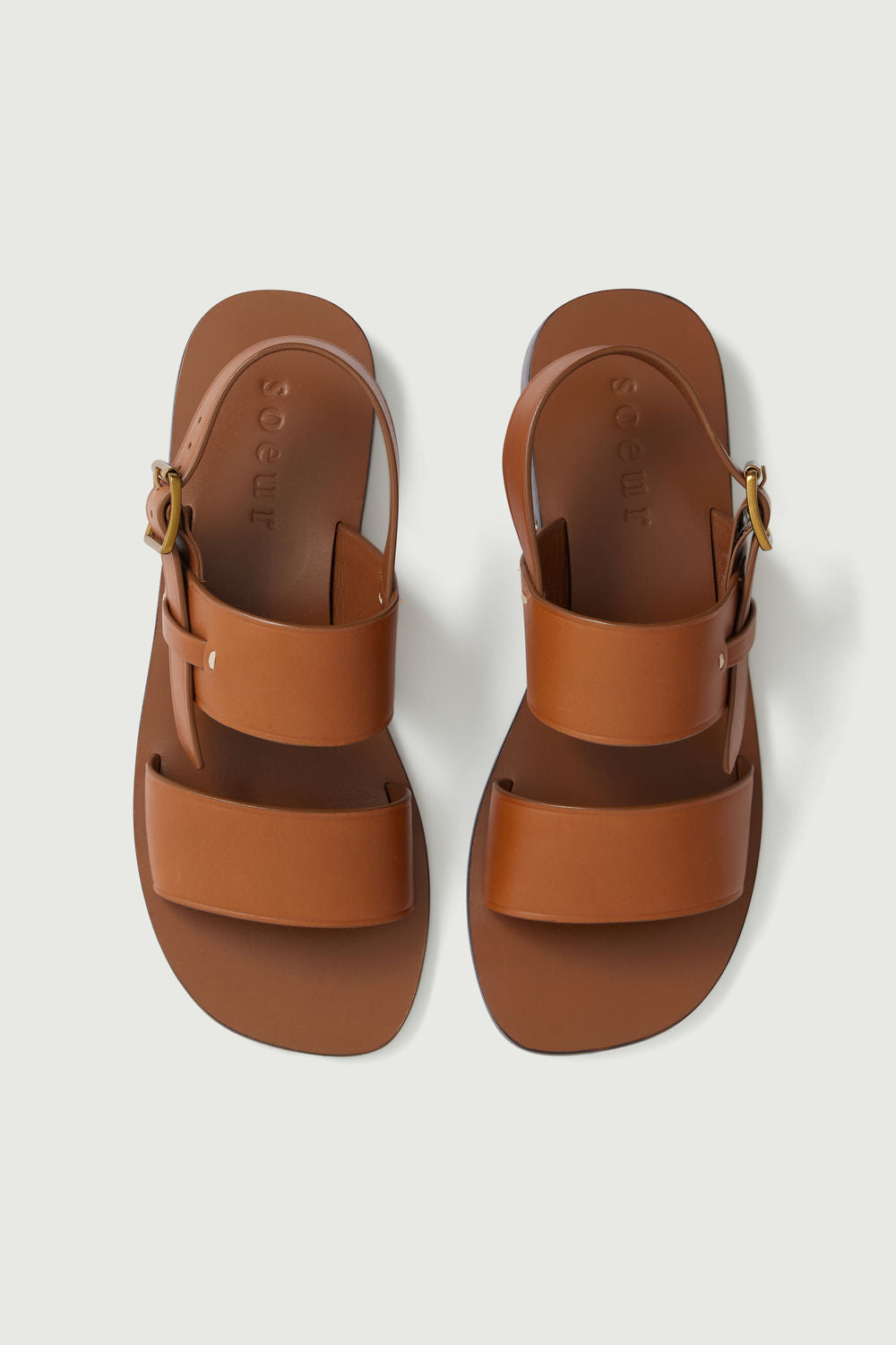 Sandales Douglas - Naturel - Cuir - Femme