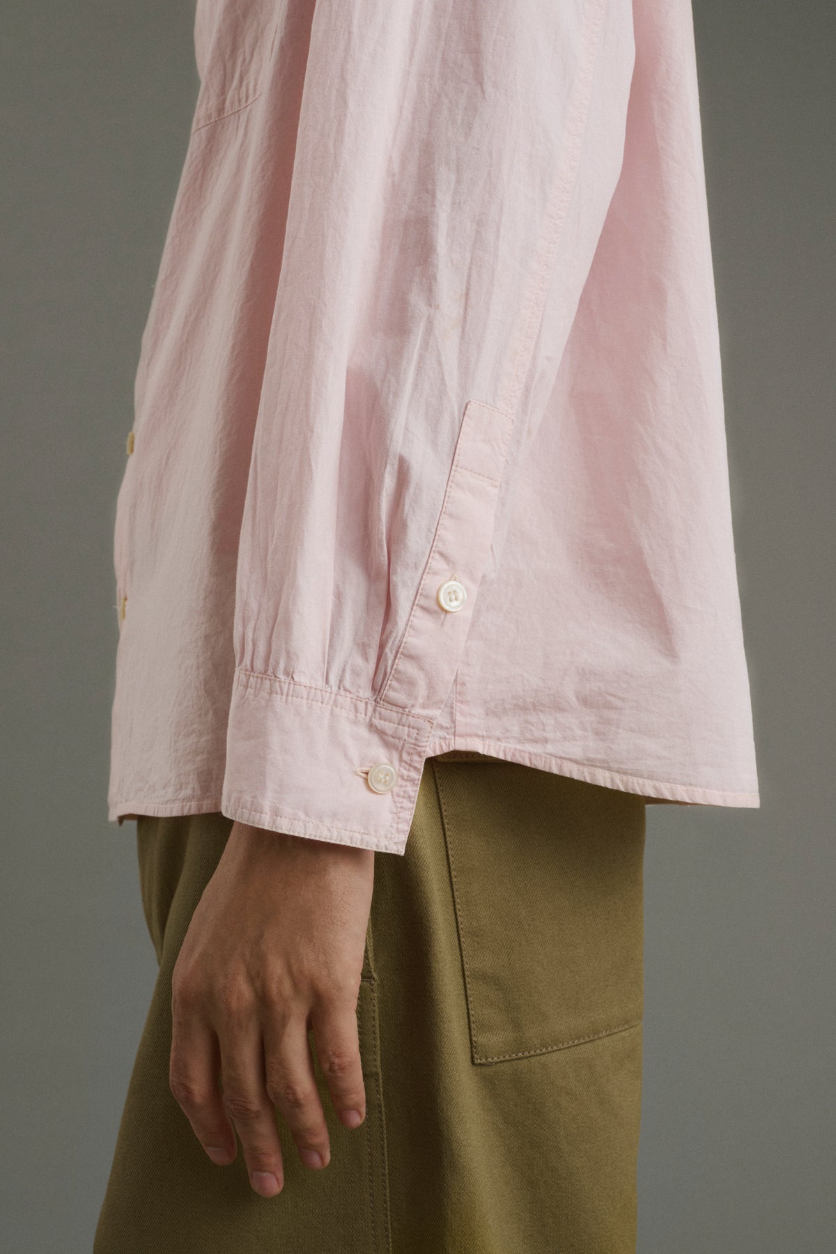 Shirt Isaac - Pale Pink - Cotton - Men