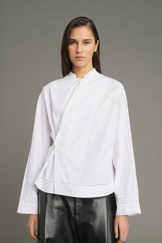 Blouse Lorraine - White - Cotton - Women