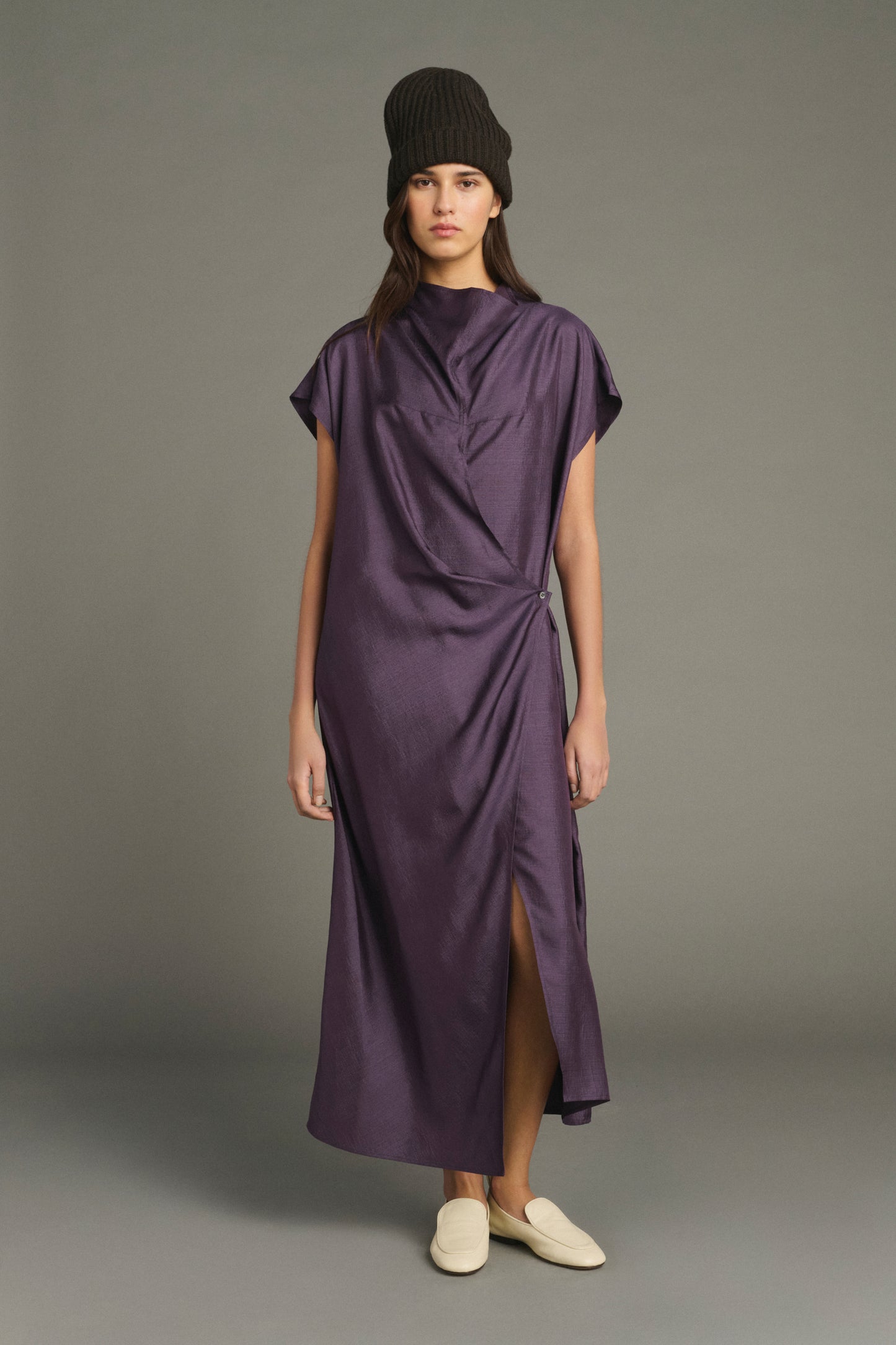 Foggia dress - Violet - Silk - Women