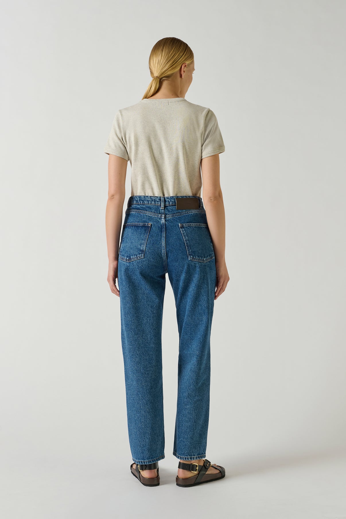 Jean Barnabe - Bleu - Denim - Femme vue 2
