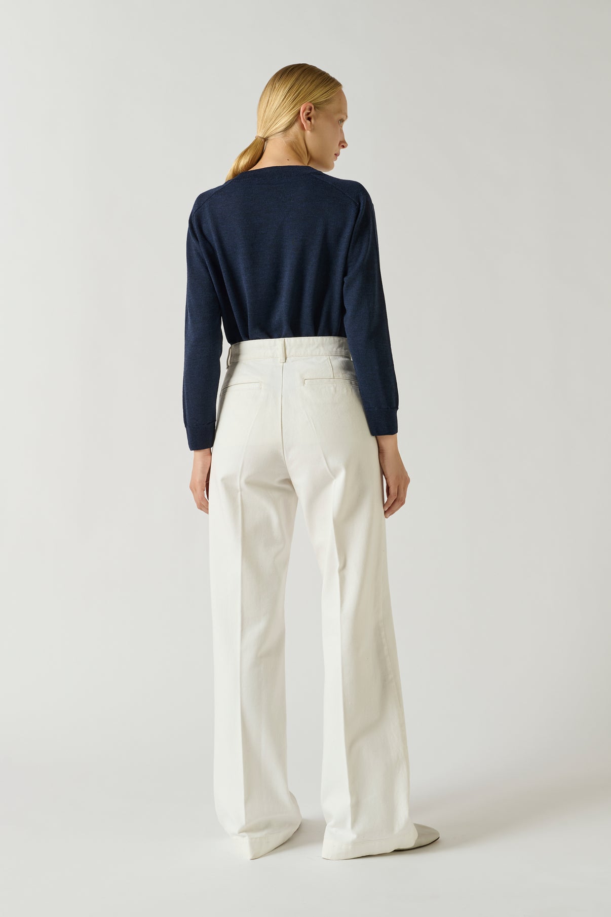 Jean California - Craie - Coton - Femme vue 2