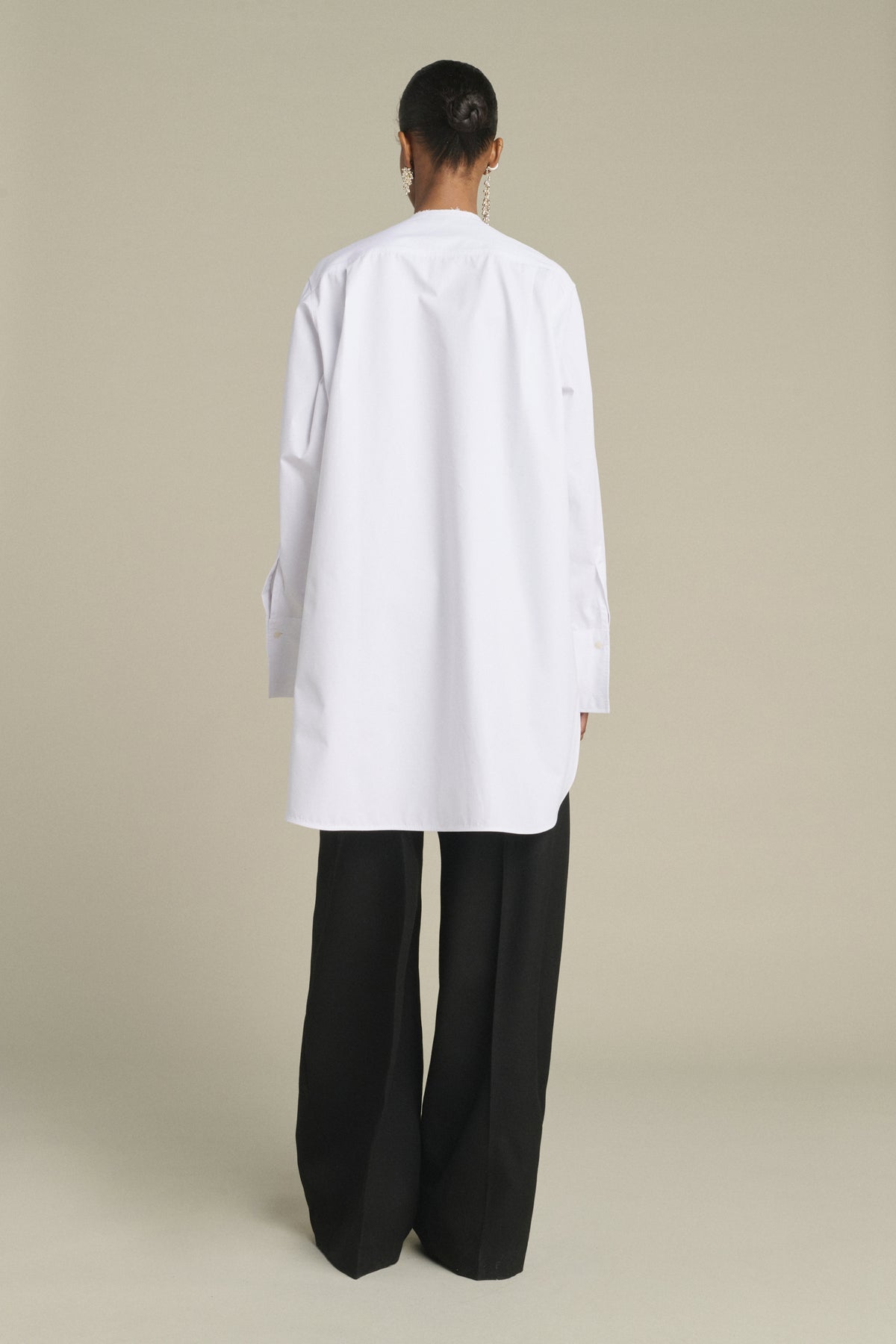 Shirt Liotta - White - Cotton - Women vue 3