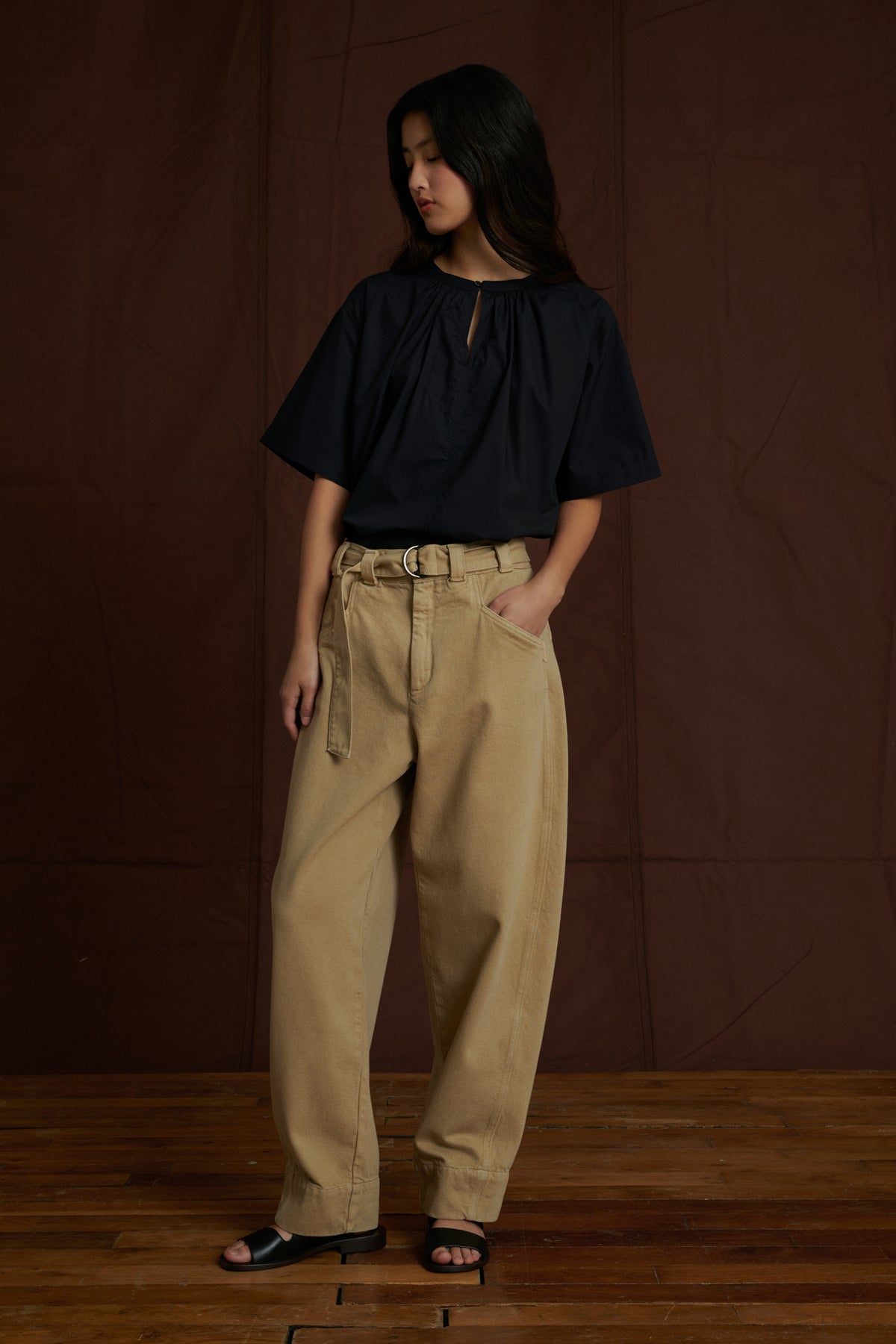 Arlette Shirt - Black - Cotton - Women