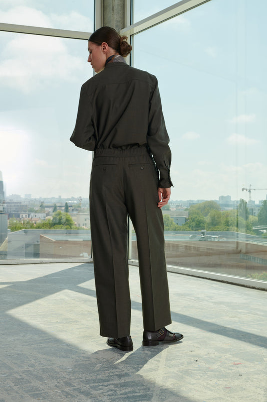 TROUSERS SARAJEVO MILITARY KHAKI