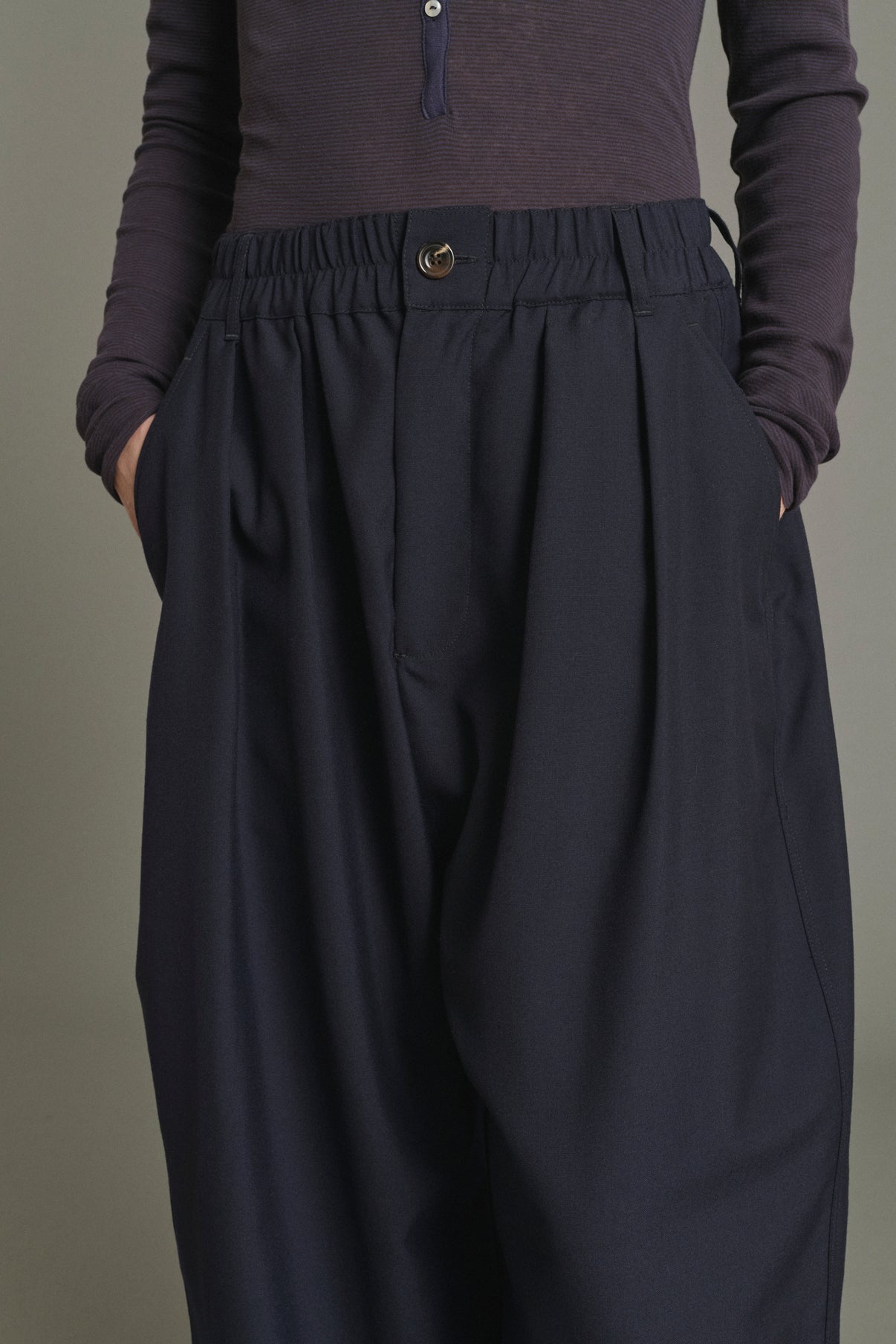 Trousers Vernon - Midnight Blue - Women vue 5