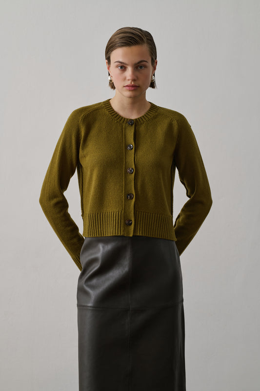 Cardigan Virginia - Bronze - Laine - Femme