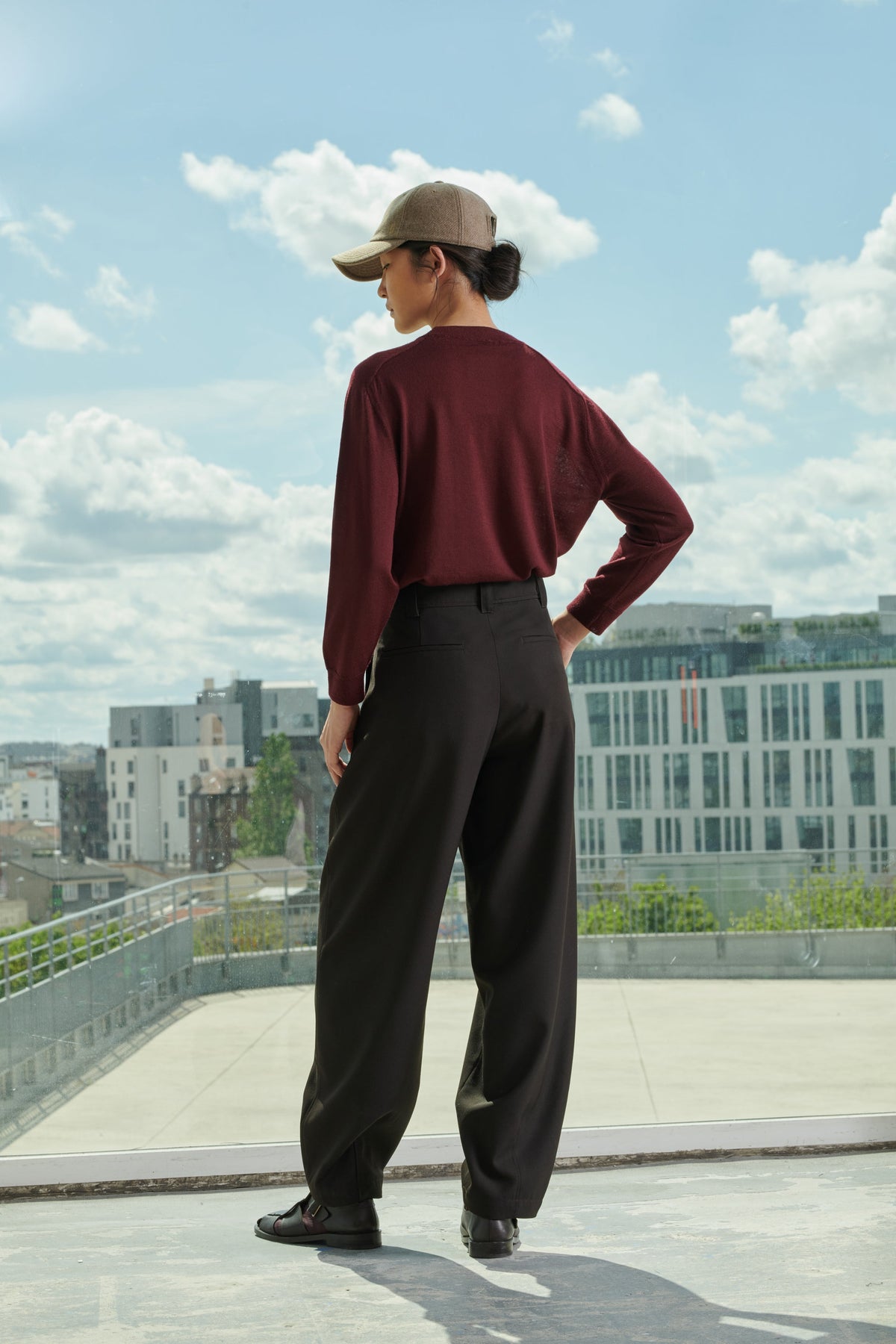 TROUSERS TIMON CHARCOAL