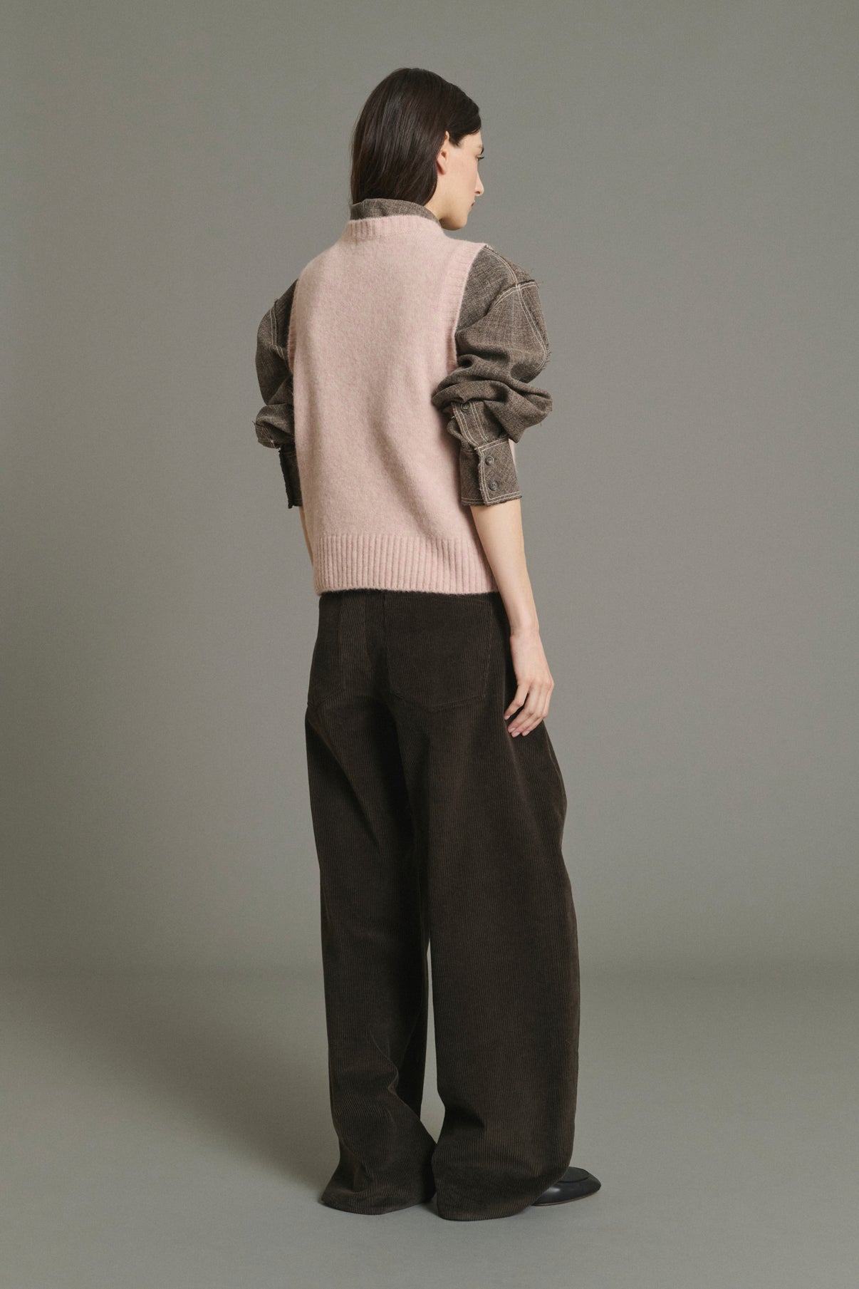 Namaste Pullover - Pale Pink - Wool - Women vue 2